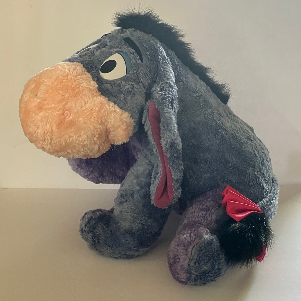 Vtg. Fisher Price Love to‎ Hug Eeyore Talking Toy